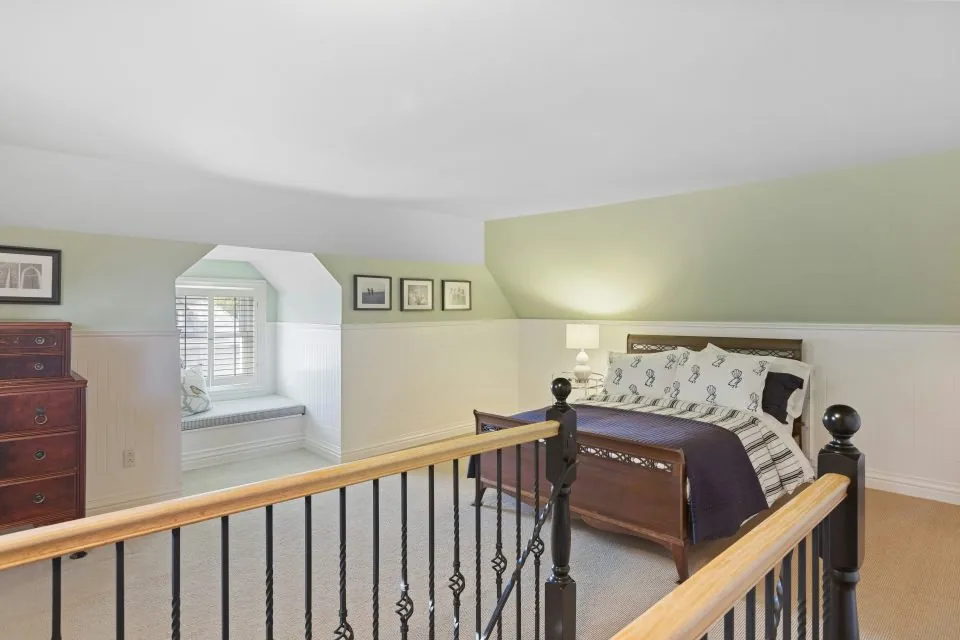 two room in one attic room design